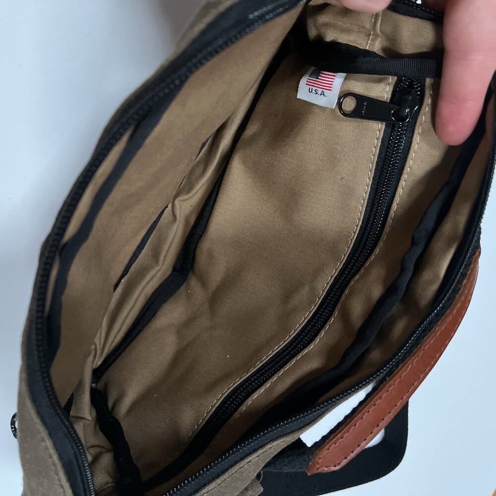 Nutsac Nut Sac Martexin Original Waxed Canvas Bag with Attachable Strap - Picture 4 of 8